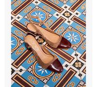 Escarpin Slingback Denitsa Taupe 39 MARRON