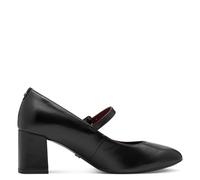 Tamaris Escarpins 1-22460-45 pour femme – Cuir noir avec sangle – Taille 39