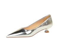 Escarpins À Talons Bas pour Femmes, Talons Chaton Fermés À Bout Pointu De 1,37 Pouce pour Femmes, Chaussures De Travail De Bureau Confortables