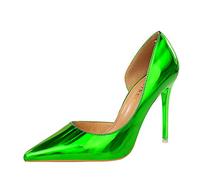 Escarpins À Talons Hauts Sexy pour Femmes, Talons Aiguilles Fermés À Bout Pointu De 4 Pouces, Chaussures À Talons Confortables pour Soirées, Bals De Promo Et Clubs