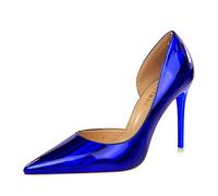Escarpins À Talons Hauts Sexy pour Femmes, Talons Aiguilles Fermés À Bout Pointu De 4 Pouces, Chaussures À Talons Confortables pour Soirées, Bals De Promo Et Clubs