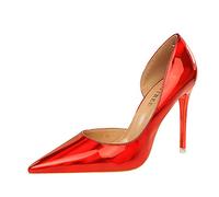 Escarpins À Talons Hauts Sexy pour Femmes, Talons Aiguilles Fermés À Bout Pointu De 4 Pouces, Chaussures À Talons Confortables pour Soirées, Bals De Promo Et Clubs