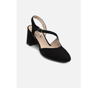 CAPRICE Femme Damen 9-29600-44 Escarpins, Suede Noire, 38.5 EU