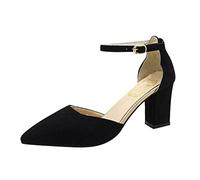 Escarpins Chaussures de danse à talons hauts Sandales à bout fermé Escarpins de mariage Chaussures de mariée Chaussures de soirée Latine Salsa Rumba Danse Chaussures en daim Chaussures de caractère