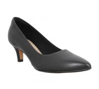 Clarks Femme Linvale Jerica Escarpins, Cuir Noir, 39.5 EU