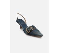 Escarpins Coach Margot Loved Denim Slingback pour Femme 38 Bleu