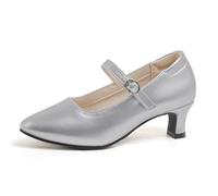 Escarpins Femme Brogue Architecture Anglaise Cuir Ajouré Talon Bloc Stabilité Lacets Confort Bureau Travail Quotidien Look Classique Vintage Européen Élégant Moderne Stable