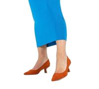 Escarpins femme en daim terracotta - Bronx Nyla - Talon de 6 cm 41