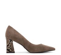 Tamaris Escarpins à Talon Bloc pour Femme Marron (Taupe Comb), 40