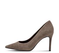 Tamaris Escarpins à Talon Aiguille pour Femme Marron (Taupe Suede), 37