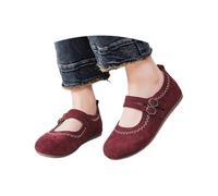 Escarpins français Mary Jane avec sangle élégante - Semelle épaisse pour femme - Chaussures de loisirs polyvalentes au design intemporel pour un usage quotidien