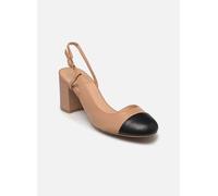 Geox Femme D VIRNILISA 65 A Pompe, Beige/Black, 41 EU