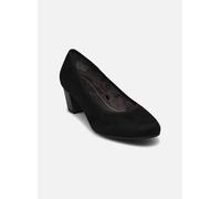 Jana Mary Jane Femme à Talon Bloc Vegan, Black, 38 EU