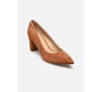 Escarpins Lauren Ralph Lauren Lanette Blkh-Pumps-Closed Toe pour Femme 39 1/2 Marron