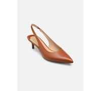 Escarpins Lauren Ralph Lauren LOLAH II-PUMPS-SLINGBACK pour Femme 37 1/2 Marron
