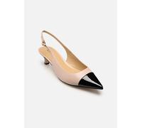 Escarpins Michael Michael Kors AMARA TOE CAP SLING PUMP pour Femme 37 Beige