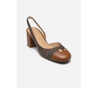Escarpins Michael Michael Kors PERLA FLEX TOE CAP PUMP pour Femme 38 Marron