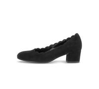 Escarpins noirs velours/vernis noir, Noir , 35 EU