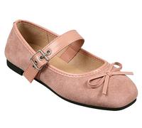 Escarpins Plats Femme À Nœud Style Crocodile Serpent Élégant Gothique Bout Carré Boucle Ou Slip-on Type Mary Jane pour Jean Habillé Lolita Bureau Rendez-Vous Mariages Voyage Quotidien