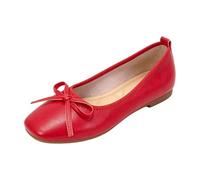 Escarpins Plats Femme À Nœud Style Crocodile Serpent Élégant Gothique Bout Carré Boucle Ou Slip-on Type Mary Jane pour Jean Habillé Lolita Bureau Rendez-Vous Mariages Voyage Quotidien