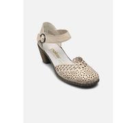 Chaussures escarpins femmes Rieker 40902-60 Beige 38