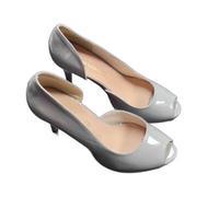 Escarpins - SERGIO LEONE - Taille 40 - Cuir écologique - Talon 10 cm - Beige 40