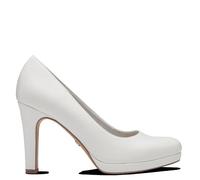 Tamaris Escarpins 22426 Femme à talon bloc blanc Taille 40