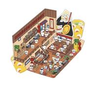 Escena De Pegatinas - Pegatina 3D para Papeleria | Escena Pegatina 3D Crea Tu Propia Tienda En Miniatura Calcomanías, Decoración Creativa para Hogar Dormitorio Cuaderno Álbum