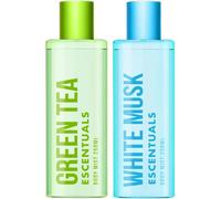 Escentuals Fresh Musk Coffret Brume Parfumée,Green Tea And White Musk Brume Corporelle Parfumée Pour Femme 250ml (Pack Of 2)