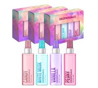 Escentuals Mini Mist Coffret Cadeau Brume Corporelle Parfumée Pour Femme 4 x 50ml (Lot de 3)