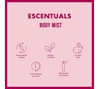 Escentuals Mini Mist Coffret Cadeau Brume Corporelle Parfumée Pour Femme 4 X 50ml (Lot De 3)