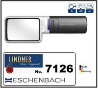 Eschbach Loupe Éclairante Mobilux LED 4 Fois Lentille 75x50mm Lindner 7126