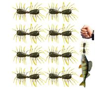 Esche Da per Acqua Salata - Esca Morbida per Pesce Gatto - Esche Siliconiche 8 Pezzi per Luccio Persico Trota Pesce Gatto Perca da Riva Sponda Lago Fiume