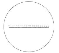 Eschenbach Loupe de mesure graduée de précision