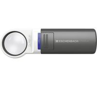 Eschenbach 151110 Loupe à main avec éclairage LED Grossissement: 10 x Lentille: (Ø) 35 mm