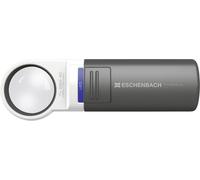 Eschenbach 15112 Loupe à main avec éclairage LED Grossissement: 3 x Lentille: (Ø) 60 mm