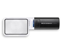 Eschenbach 15114 loupe Optique à Main avec éclairage LED mobiluxLED Grossissement : 4 x Dimensions des Verres : 75 x 50 mm