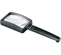 Eschenbach 2655750 Loupe à main Grossissement: 3.5 x Lentille: (L x l) 75 mm x 50 mm noir