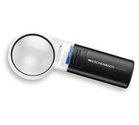 Eschenbach Loupe à main éclairante mobiluxLED 12D – 3x, Ø 60 mm