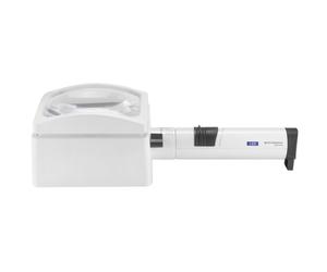 Eschenbach Loupe lumineuse LED, système varioPLUS, 100x75mm, 2,8X