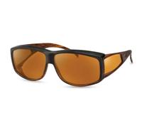 Eschenbach Lunettes filtrantes Optik Ambelis avec 85 % de teinte | Monture XL à enfiler sur sa propre monture corrective