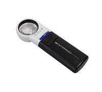 Eschenbach 151112 Loupe à main avec éclairage LED Grossissement: 12.5 x Lentille: (Ø) 35 mm
