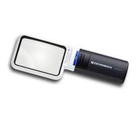 Eschenbach OPTIK Loupe à main avec éclairage LED mobiluxLED 75 x 50 mm, 15113, grossissement 3,5x, 75 x 50 mm