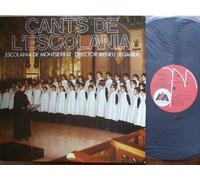 ESCOLANIA DE MONTSERRAT - ESCOLANIA DE MONTSERRAT / CANTS DE LÉSCOLANIA / Director: IRENEU SEGARRA / 1975 / Bildhülle mit ORIGINAL Kunststoff-Innenhülle / montserrat # V 2002-ST / Spanische Pressung / 12" Vinyl Langspiel Schallplatte