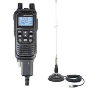 Escort Hp 82 Kit Station Radio Cb Portable Multi Standard 4 W 12 V Am-Fm Avec Antenne Cb Ml100 Avec Aimant
