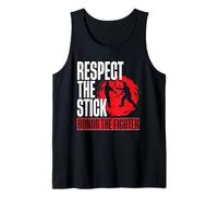 Escrima Arnis Arts Martiaux Respect The Stick Débardeur