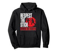 Escrima Arnis Arts Martiaux Respect The Stick Sweat à Capuche