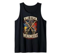 Escrima Arnis Arts Martiaux The Stick Finds Weakness Débardeur