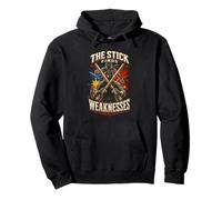 Escrima Arnis Arts Martiaux The Stick Finds Weakness Sweat à Capuche