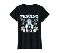 Escrime ç'est ma Vie - Cadeau Escrimeur T-Shirt Graphique avec Valeur